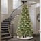 9ft. Pre-Lit Green Artificial Teton Pine Tree, Warm White LED Lights